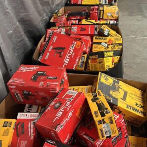 Milwaukee & DeWalt tools